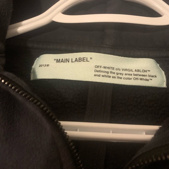 Off white zip up - Picture 4 of 9